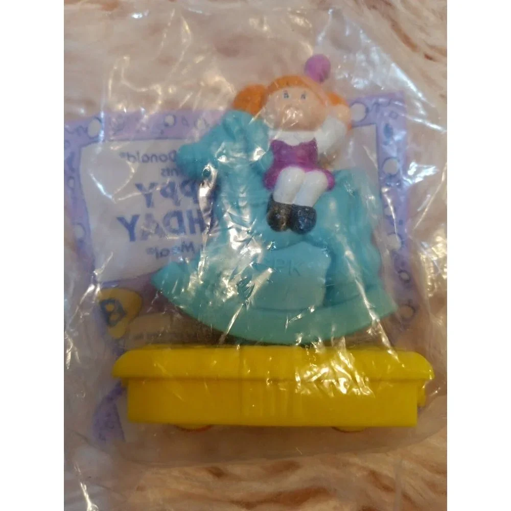 1994 Happy Birthday Train McDonalds Happy Meal Toys  Set of 7 vintage new packs